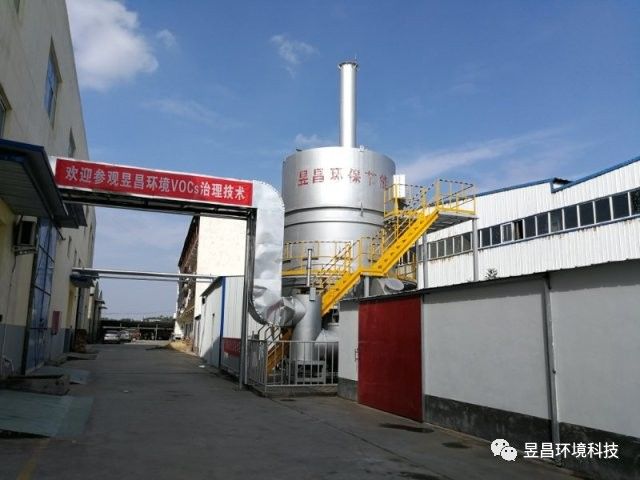 包装、印刷企业参观“昱昌环境VOCs治理技术及旋转式RTO