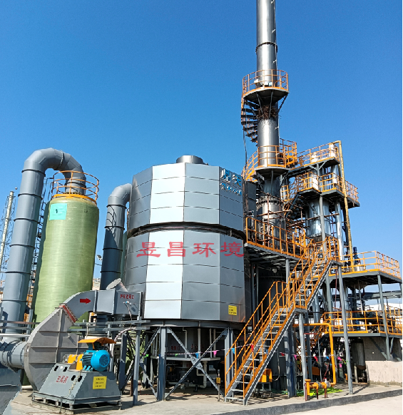 大晶信息化学品（徐州）有限公司25000风量旋转式RTO交付验收