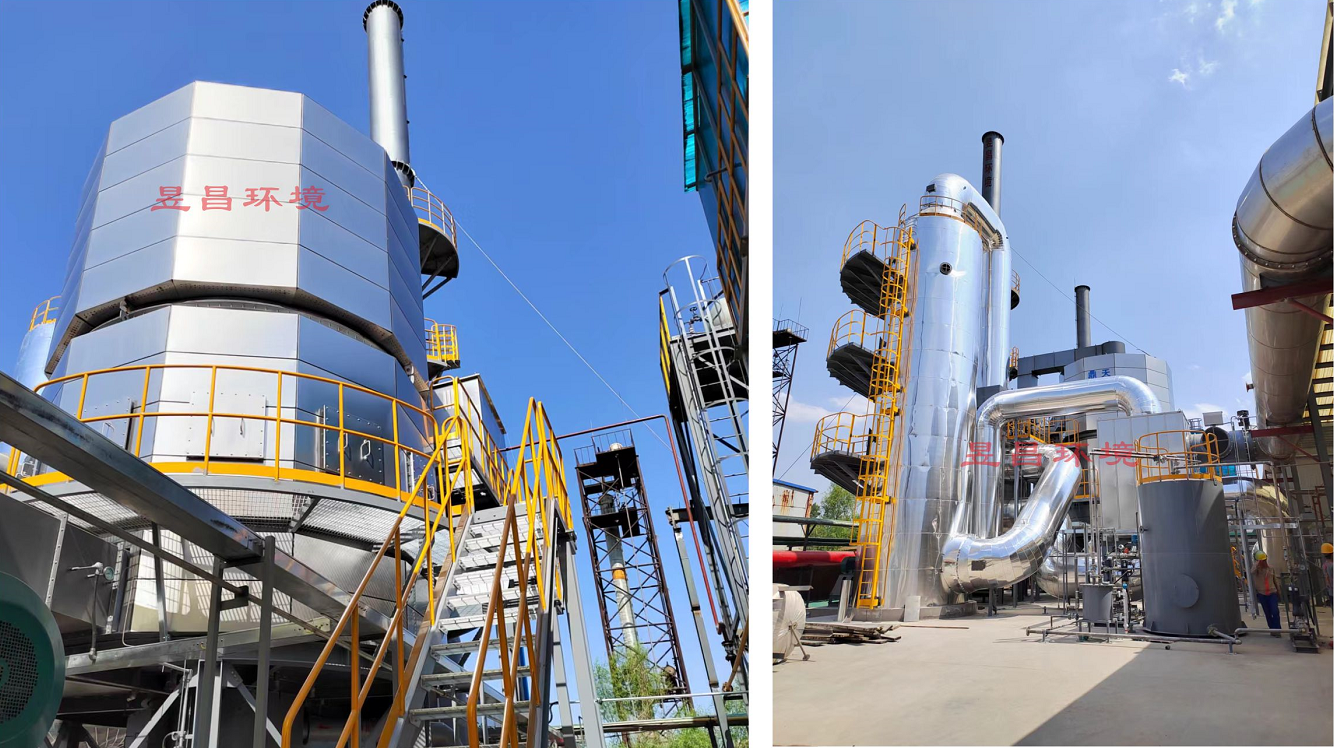 利安隆凯亚（河北）新材料有限公司第3台30000风量旋转式RTO安装完工